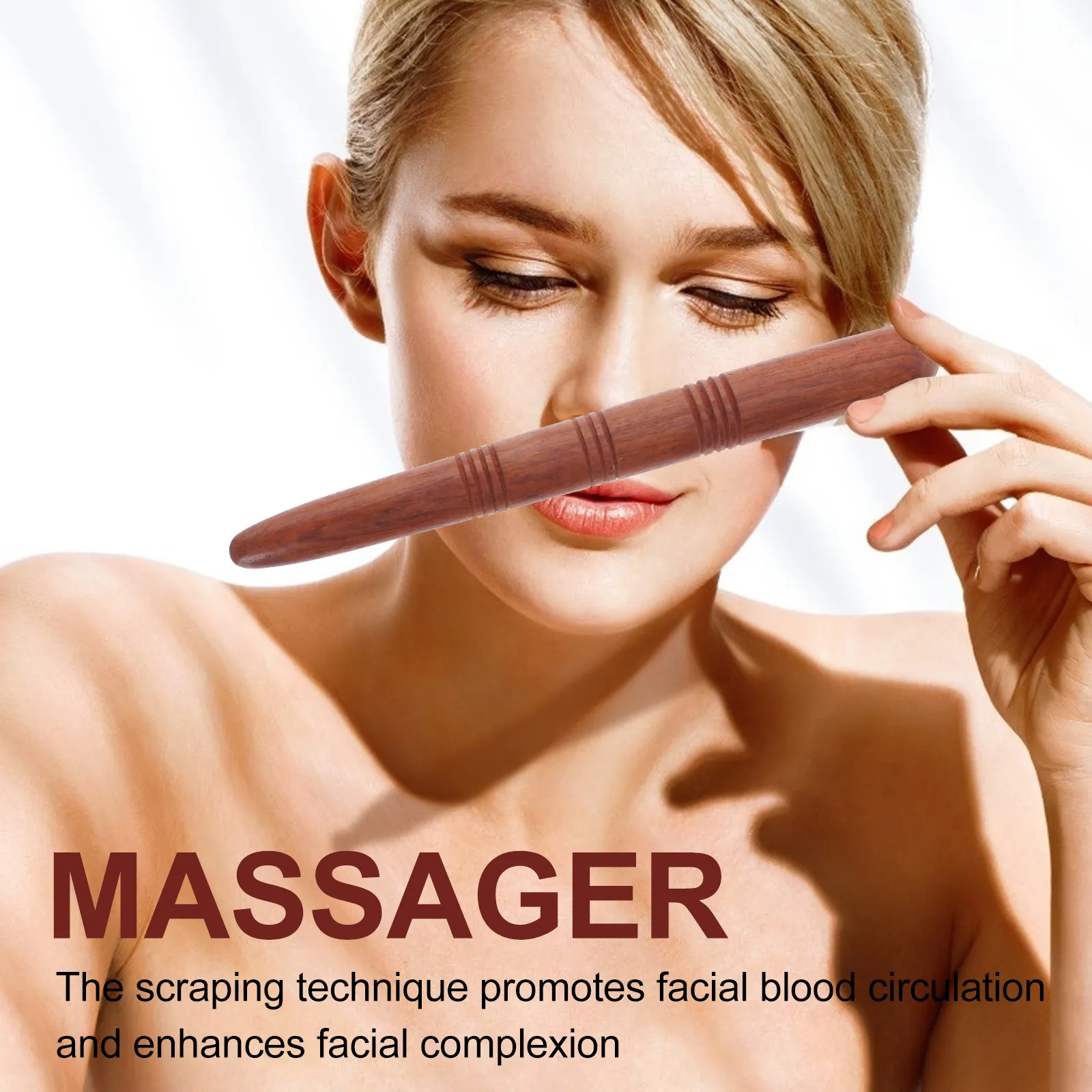 

Home Massage Tool Hand Held Massaging Stick Massager Foot Wood Accessories Tools