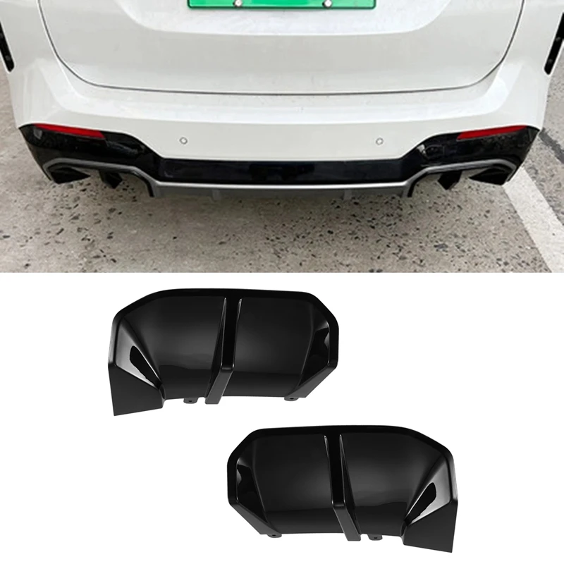 2Pcs Car Tail Rear Lip Spoiler Decorative Sticker For BMW Ix3 2022 Car Accessories