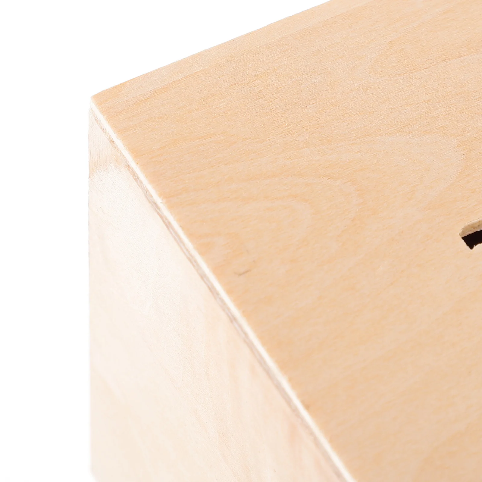 2개 DIY 나무 저금통 미완성 저금통 다기능 저금통 손재주 발달 DIY 저금통