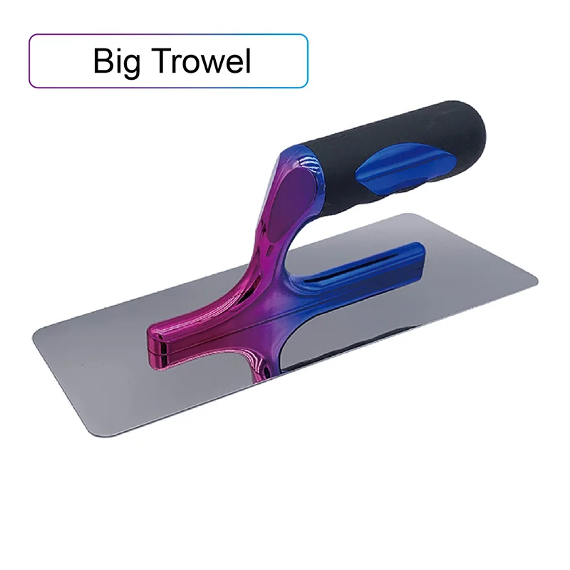 For Paint Diatom Cement Repairing Cracks Bricklaying Diy Tool Venice Plastering Trowel Set Stainless Steel Blade Putty Scraper