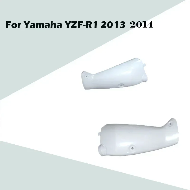 

For Yamaha YZF-R1 2013 2014 Unpainted Left and Right Head Pipes Cover ABS Injection Fairing Motorcycle Modified Accessories