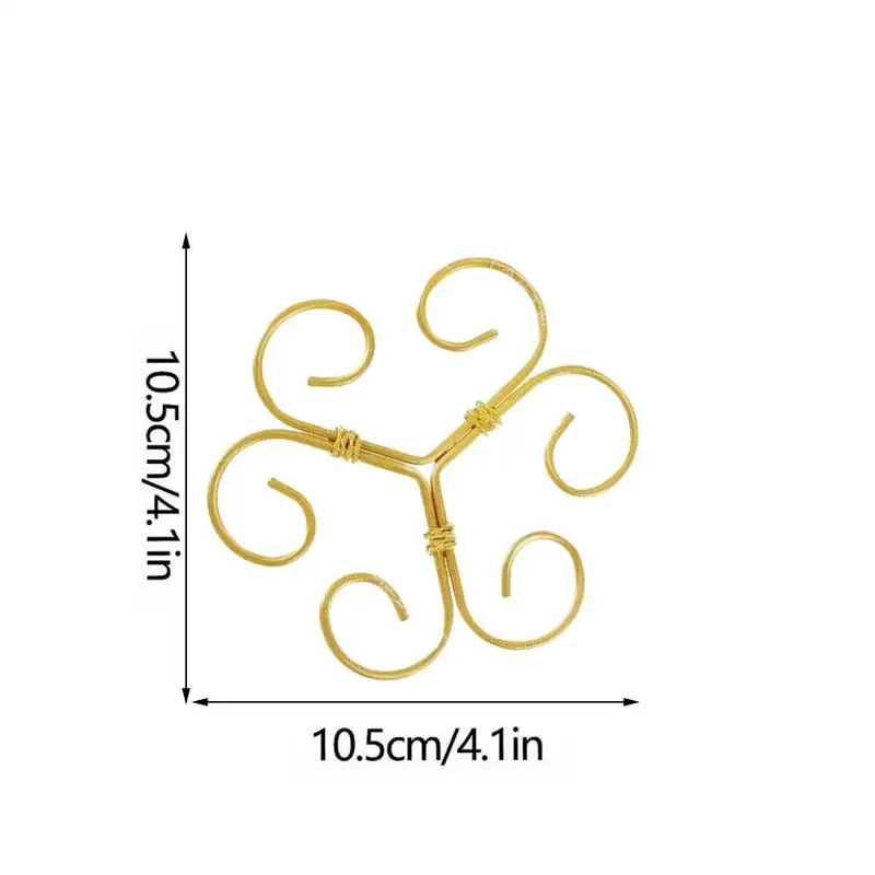 حامل جذع الزهور حديد قابل للتعديل وقابل لإعادة الاستخدام حامل جذع النبات مضاد للتحميل ومضاد للانزلاق تعريشة حديقة قوية للحديقة