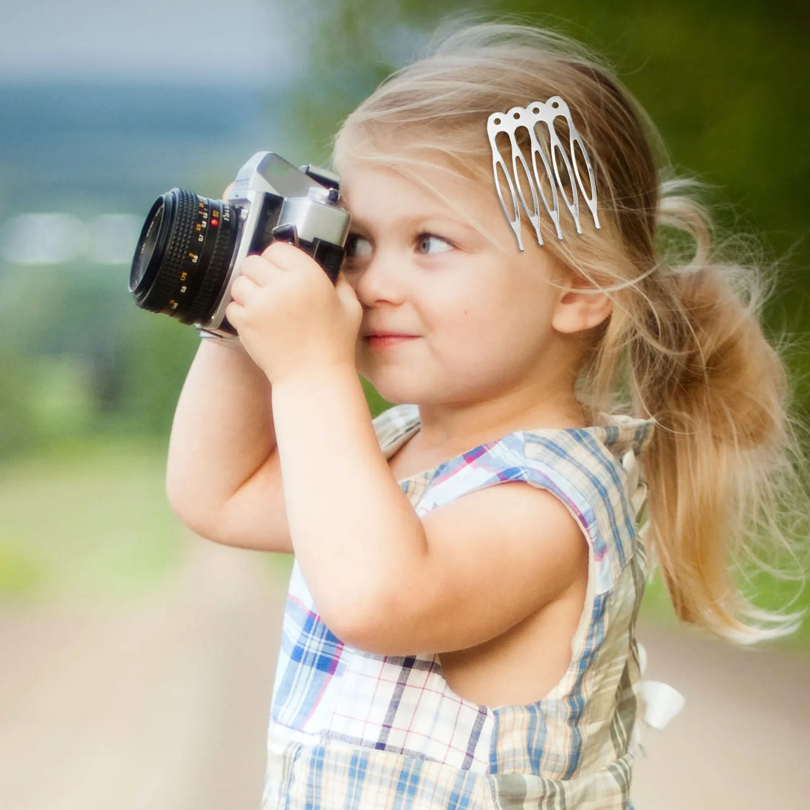 

50 шт. Декоративные металлические заколки-гребни для волос женские, для густых кудрявых причесок и пучков, свадебные аксессуары