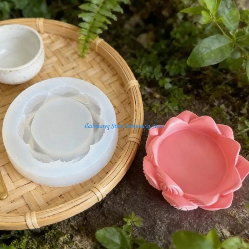 573B Nonstick Flower Flower Shaped Silicone Mold Great For Baking And Craft Projects Dessert Presentation Mould