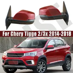 Car Rear Mirror For Chery Tiggo 2/3x 2014-2018 Auto Rearview Mirror Assembly No Automatic Folding