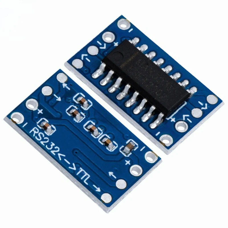 1PCS /5pcs/10pcs  mini RS232 MAX3232 Levels to TTL level converter board serial converter board Dropshipping