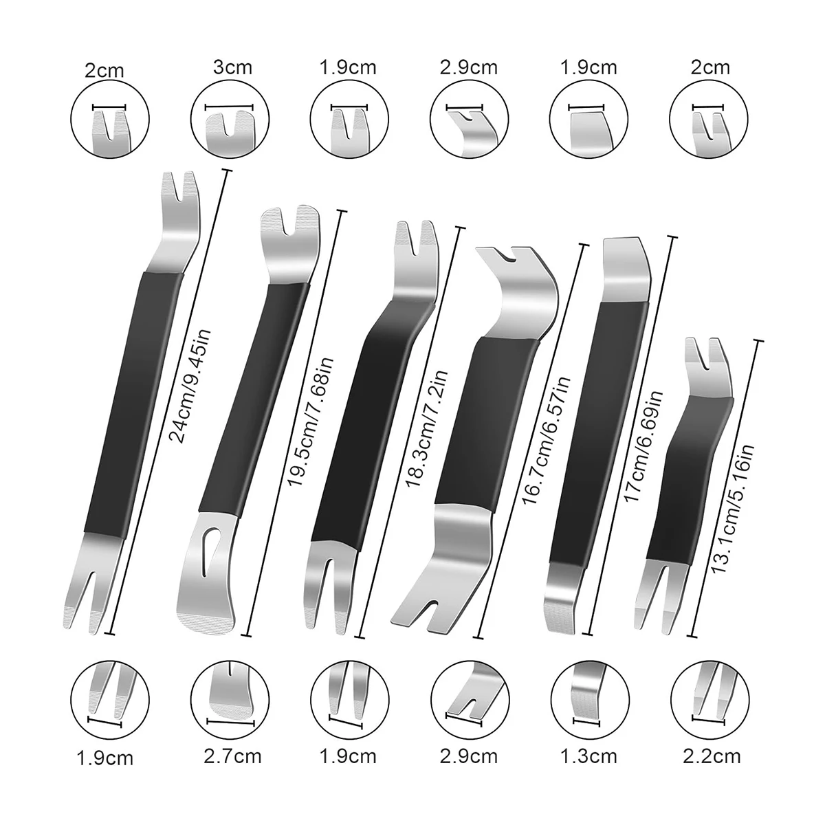 Car Trim Removal Tool Stainles - огляд і ціна Tools Mechanical Workshop