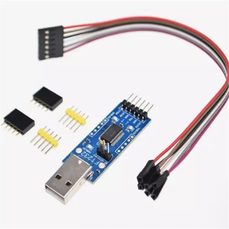 

FT232 Module FT232 USB to Serial USB to TTL FT232R FT232RL Upgrade Download Brush Support 3 power supply modes