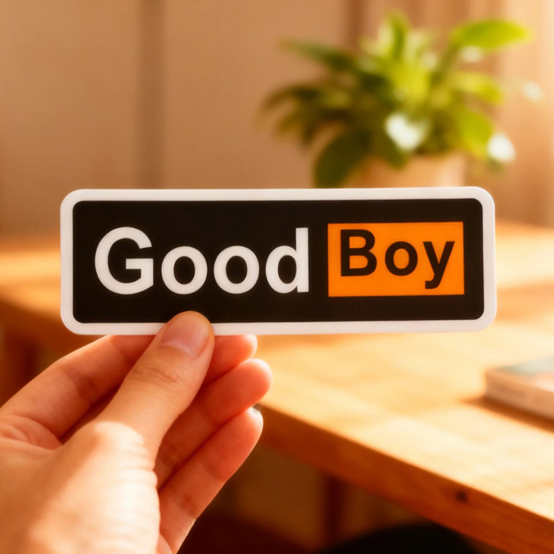 10 шт., наклейка-мем «Хороший мальчик», водостойкая виниловая наклейка, матовая отделка, царапины, одноразовая клейкая наклейка