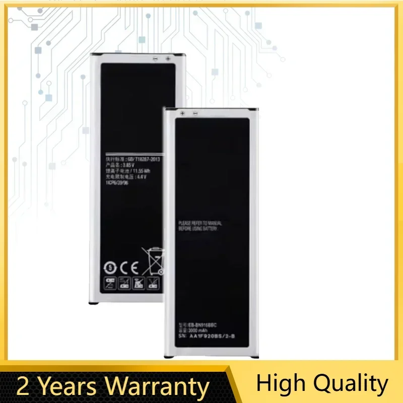 3000mAh Battery EB-BN916BBC For Samsung Galaxy Note 4 N9100 N910U N910F N910A