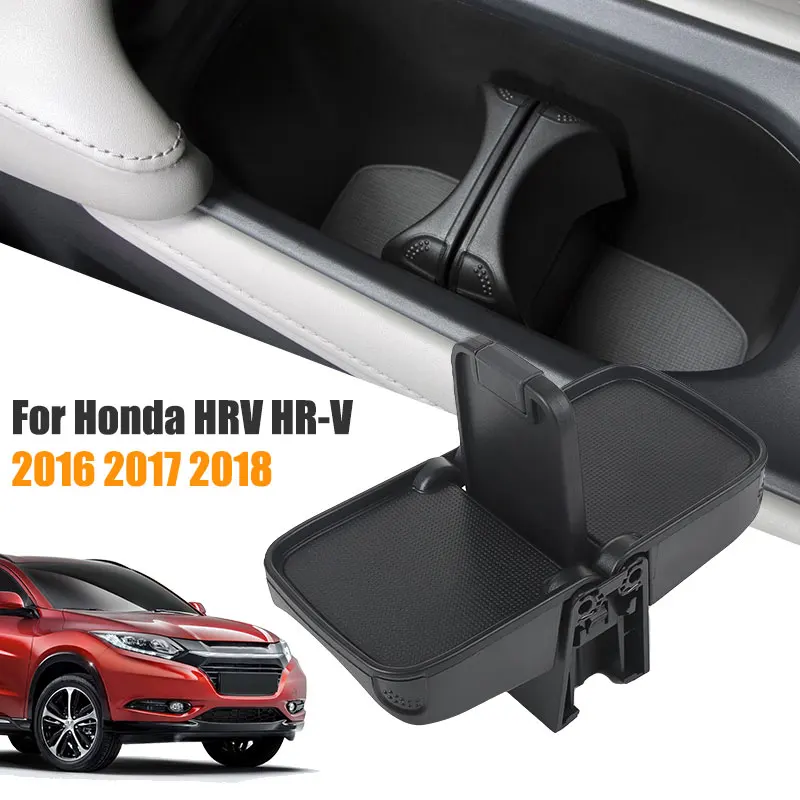 

Black Fornt Center Console Cup Holder Insert 77230-T7W-A02ZA For Honda HRV HR-V 2016 2017 2018 77230T7WA02ZA Car Accessories