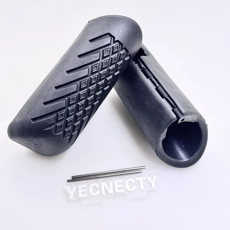 2PC Universal 32MM Motorcycle Crash Bar Front Bumper Protective Cover Rubber Engine Guard Pad For Harley Suzuki BMW Ducati Honda