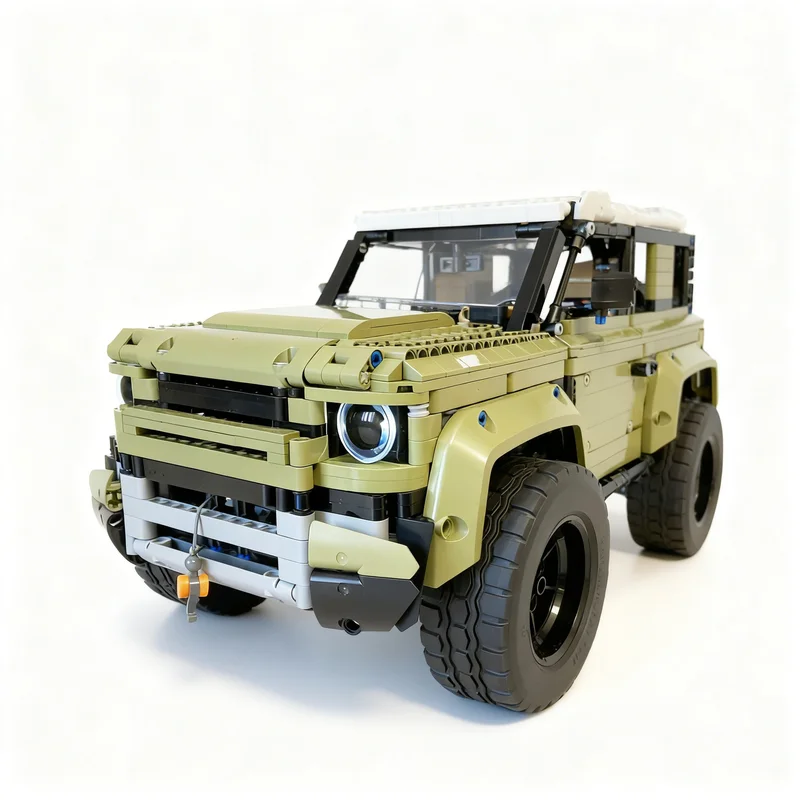2273pcs MOC Land Rover Defender RC Model Building Blocks Construction Creative Birthday Brick Kids Education Christmas Gift Toy