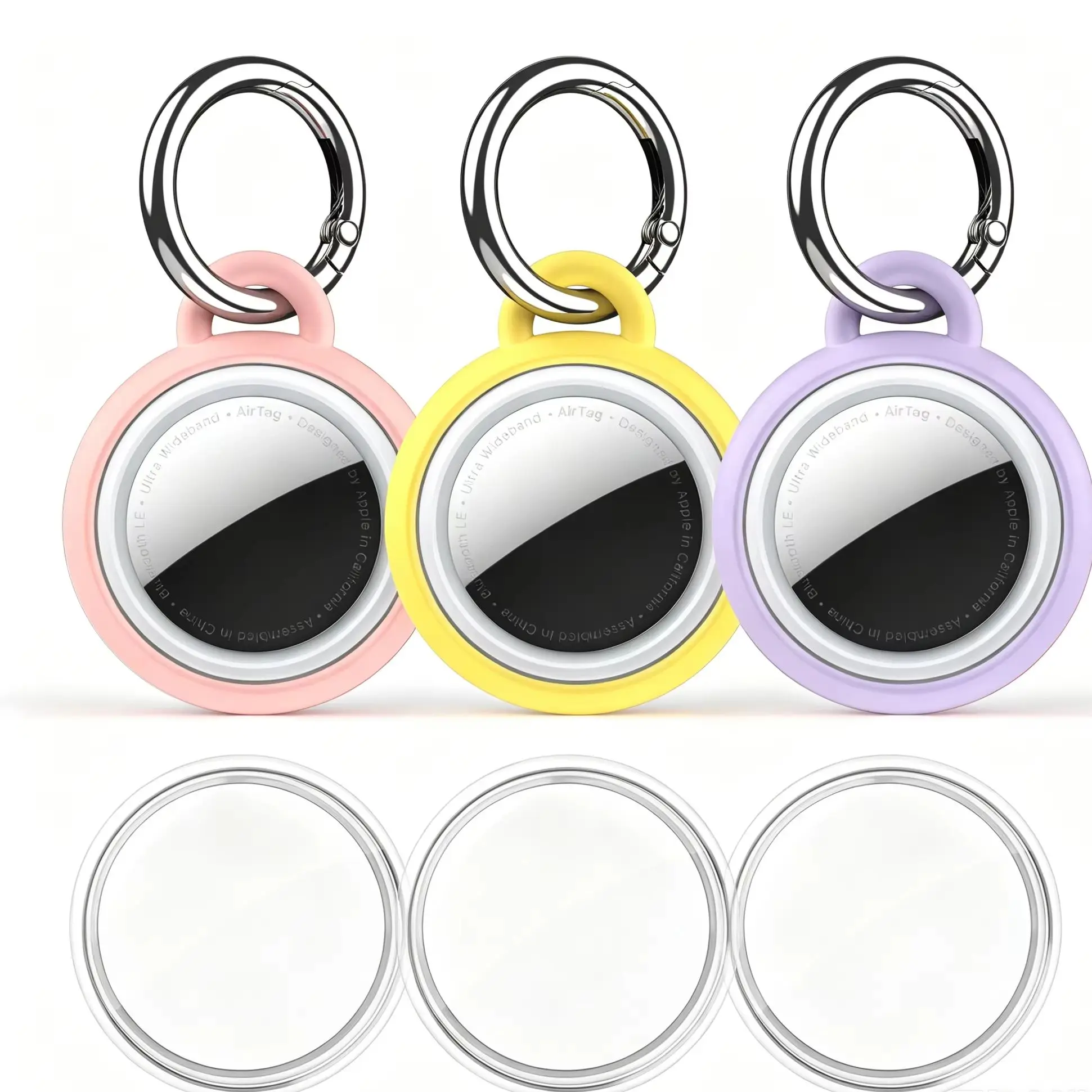 Waterproof Cover for Apple Airtag Cases Anti-lost Keychain Holder Dog Cat Pet Collar Tracker Protective For Apple Air Tag Case