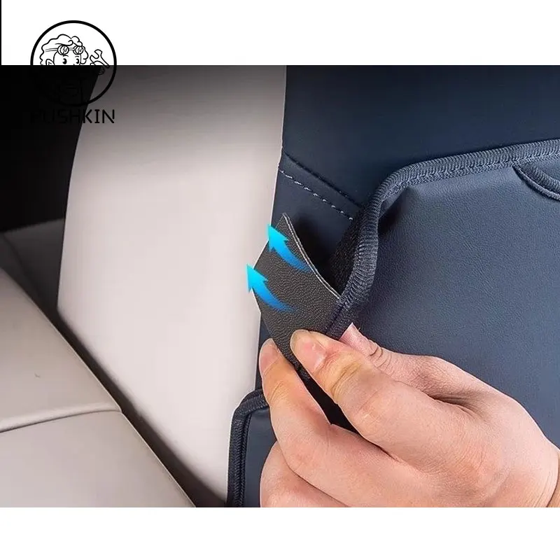 For ZEEKR X 2023 2024 Seat Back Car Anti Kick Pad Protector Interior Child Anti Dirty Leather Styling Accessories