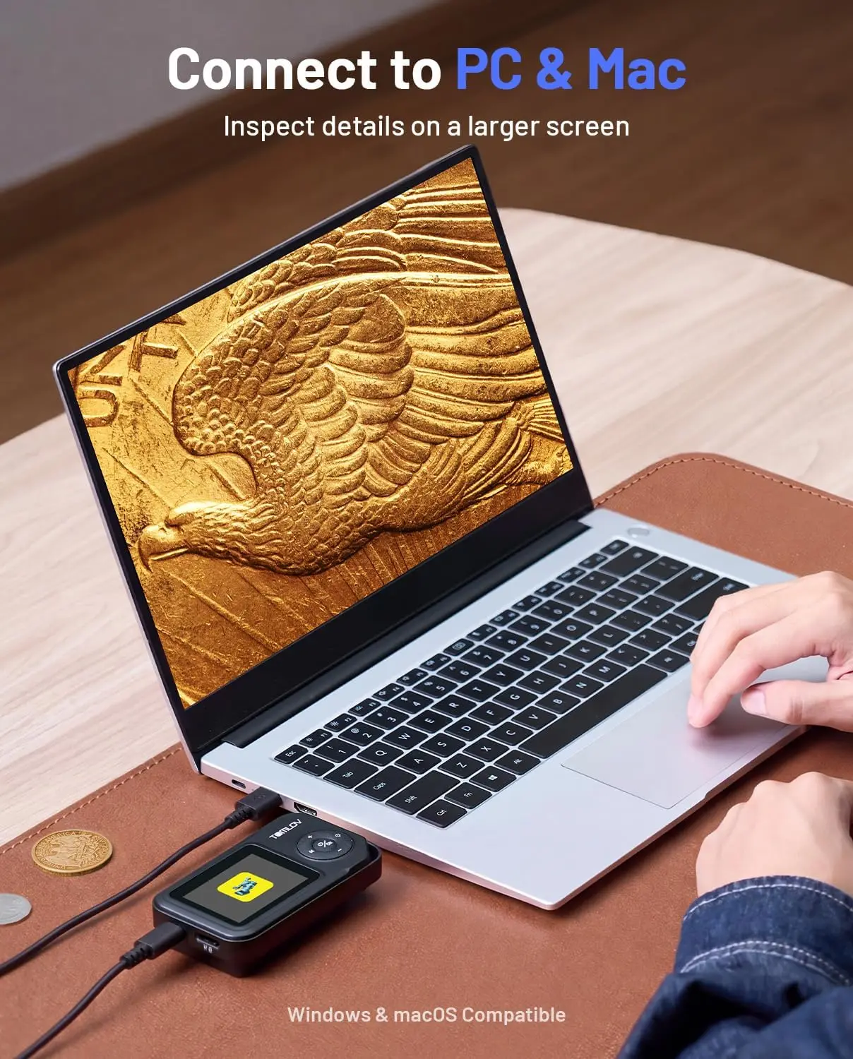 microscope numérique enfant – design et finitions