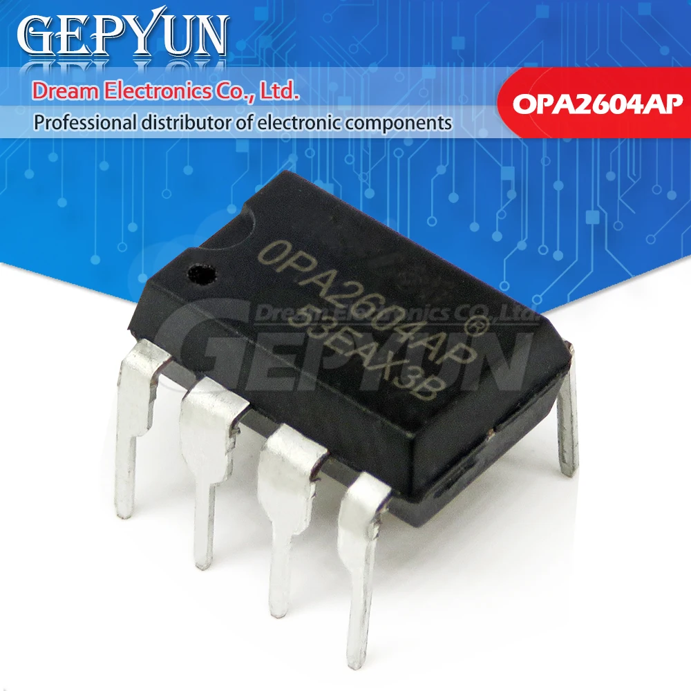 5PCS OPA2604AP DIP8…