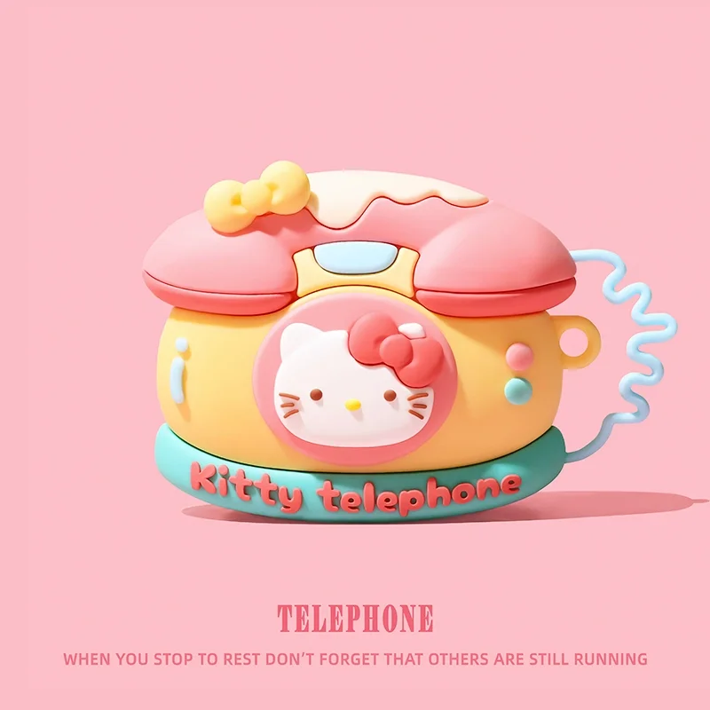 Funda de silicona de dibujos animados para AirPods Pro 2, accesorios para auriculares, carcasa suave para AirPods 4, funda protectora