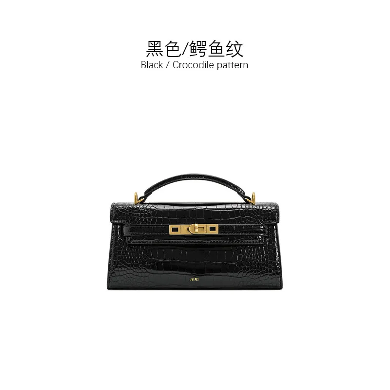 Best-selling JW PEI handbag - Noor - new crocodile-patterned single shoulder bag - crossbody bag - versatile and stylish