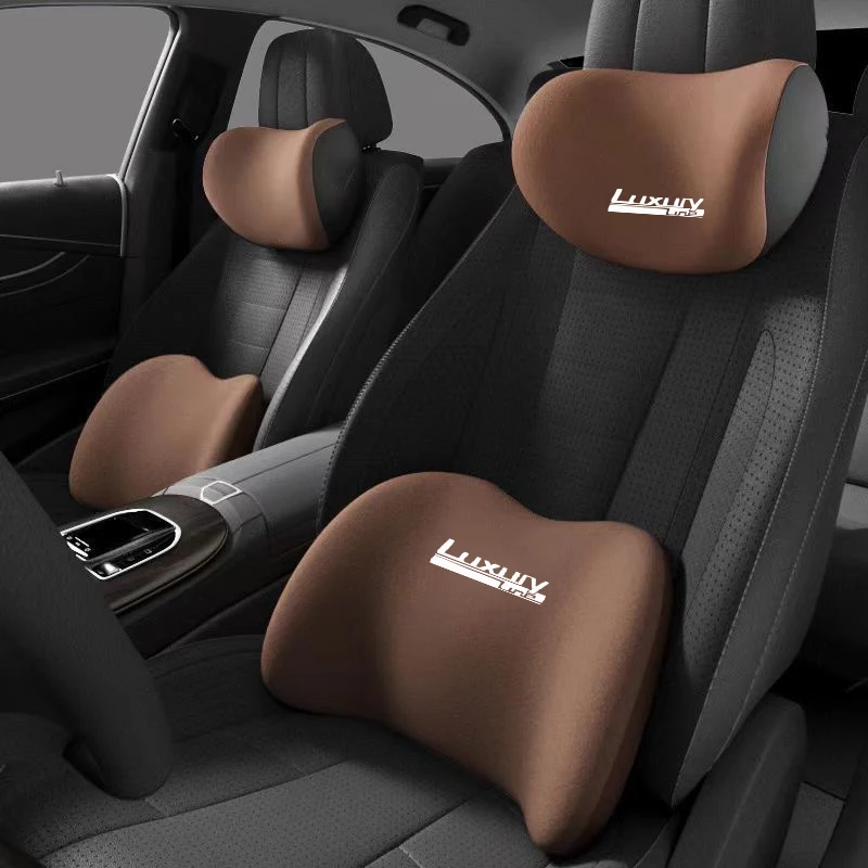 Car headrest/lumbar support neck pillow lumbar pad driver's seat backrest suitable for BMW luxuryline  car accessories