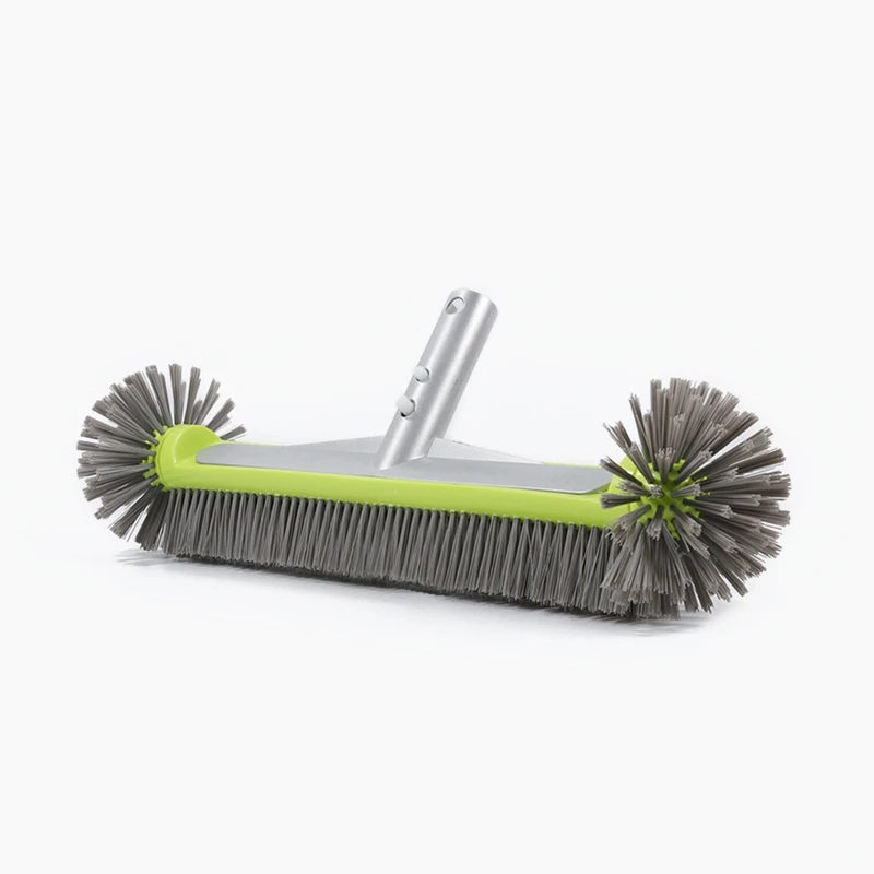 ABUL-Pool Brush Head For Cleaning Pool Walls,Inground/Above Ground Swimming Pool Round Scrub Brushes,Reinforced Back Brush