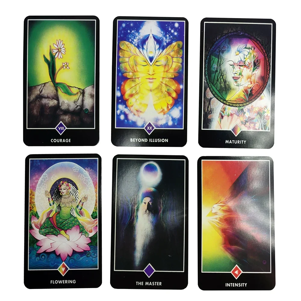 Tarot Cards for Beginners Osho New Zen Tarot Divination Fate Game Affectional  Oracle Deck  with PDF Guidebook