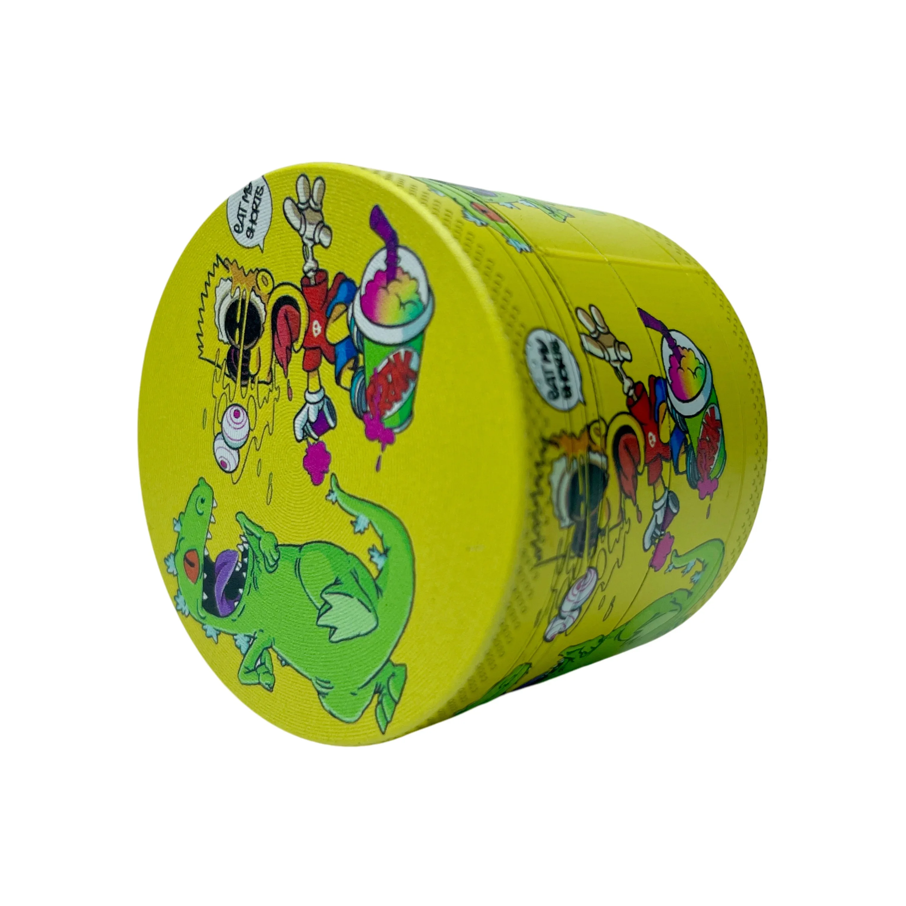 50mm/2inch Dinosaur and Skateboard Boy Metal Herb Grinder