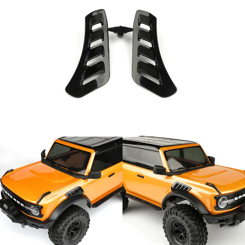 

New Lima Side Radiator Grille Body Simulation Decorative Parts for 1/10 RC Crawler Car Traxxas TRX4 Ford Lima AXIAL SCX10 RC4WD