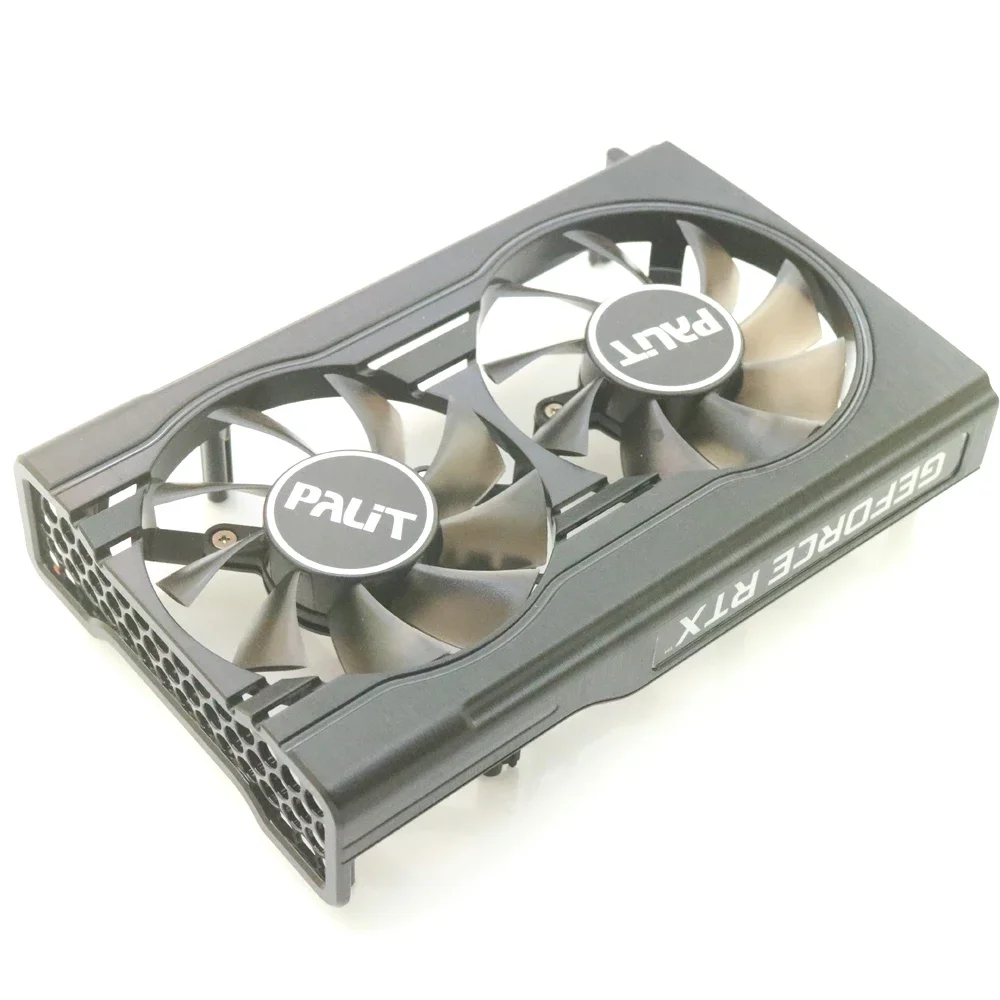 2 buah/lot 75 75mm DC12V 0.45A 4Pin untuk PALIT GeForce RTX3050 kipas pendingin kartu grafis ganda