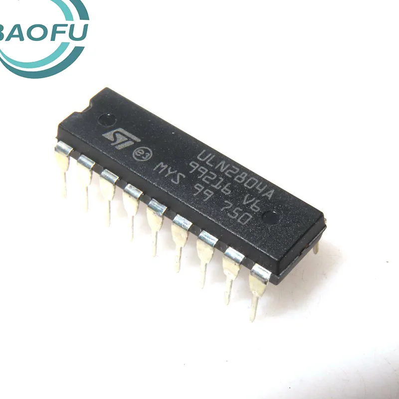 10pcs Novo ULN2803APG ULN2804A Inserção Direta DIP18 Darlington Transistor