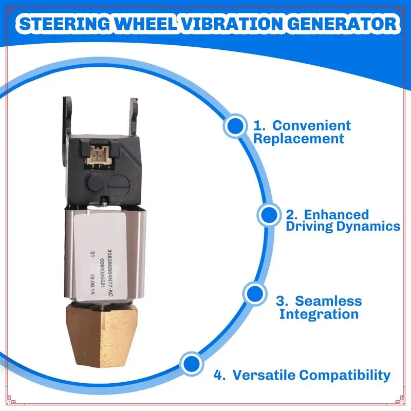 

M5 M3 M4 M8 X5 F15 X6 F16 Steering Wheel Vibration Generator Module For BMW F10 F20 F30 F90 M Sport