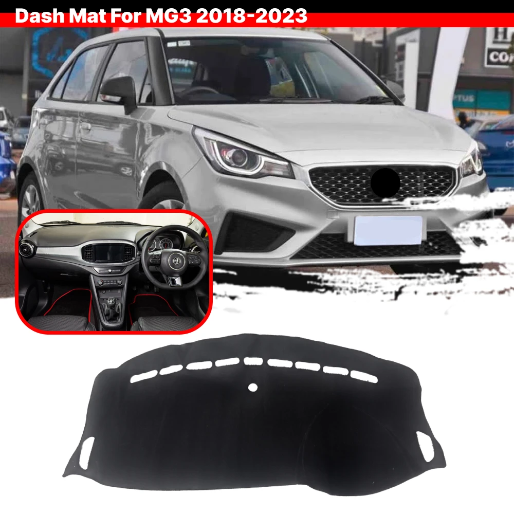 

For MG3 2018 2019 2020 2021 2022 2023 Car Dashboard Avoid Light Pad Instrument Platform Cover Carpets Accessories