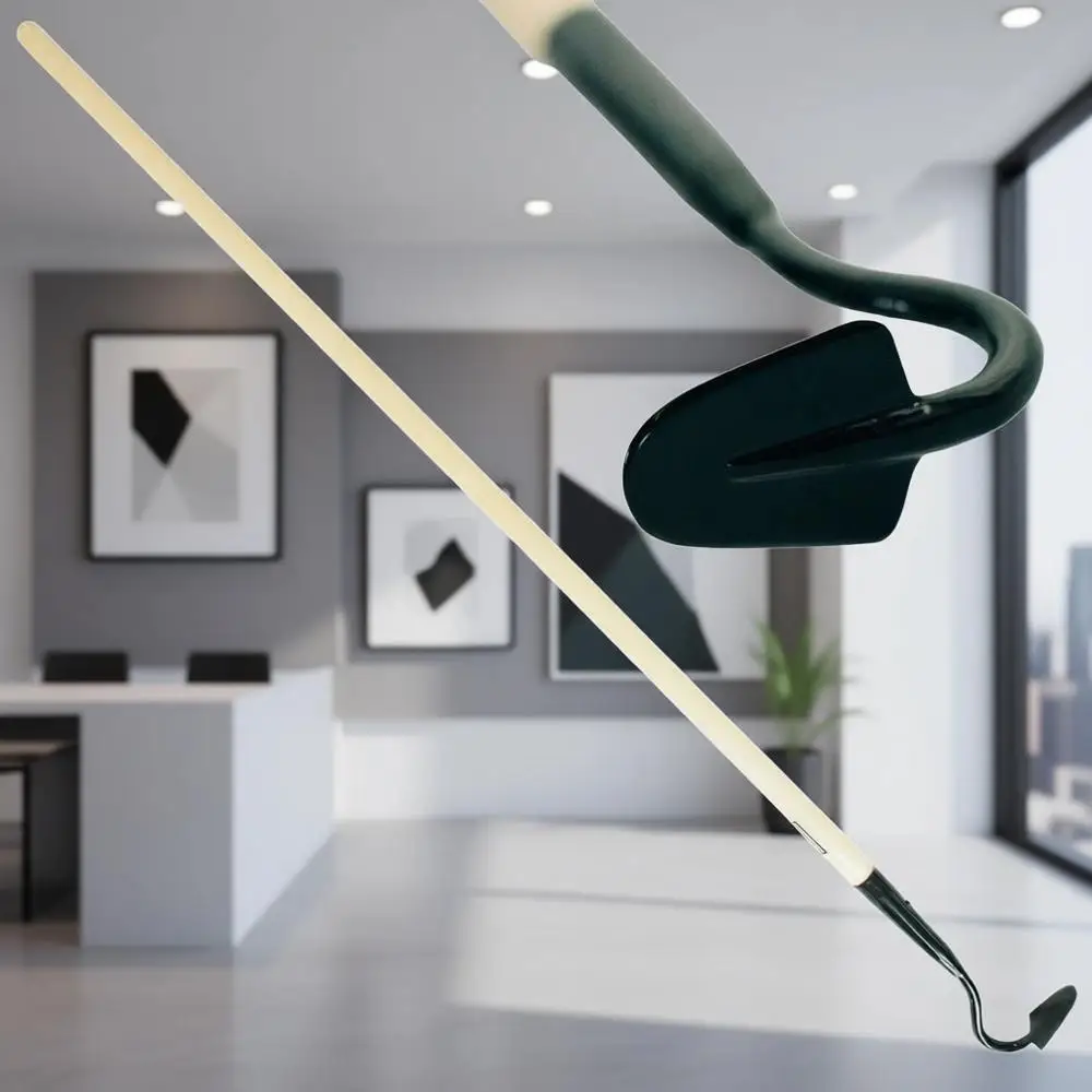 Long-Handled Garden Weeder Tool for Cultivating and Weeding in Small Spaces