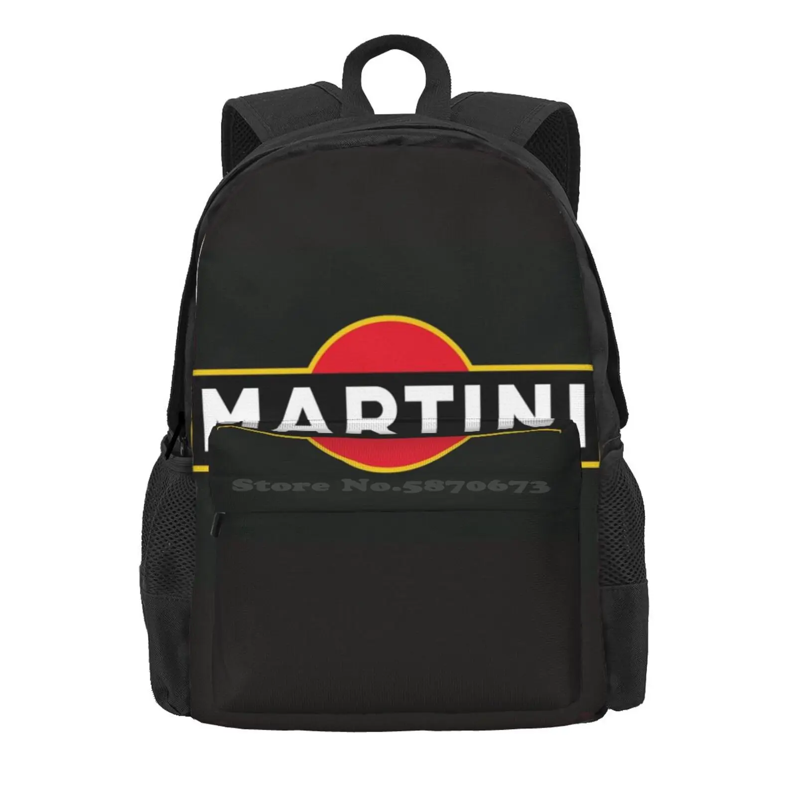 Martini Hot Sale Schoolbag Backpack Fashion Bags Ommik Case Cool Funny Blue Black Cover Geek Red Green White Italy Colors