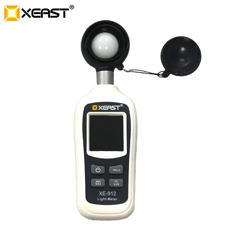 Digital Lux Meter with 4-Digit Color LCD (0~200K Lux)