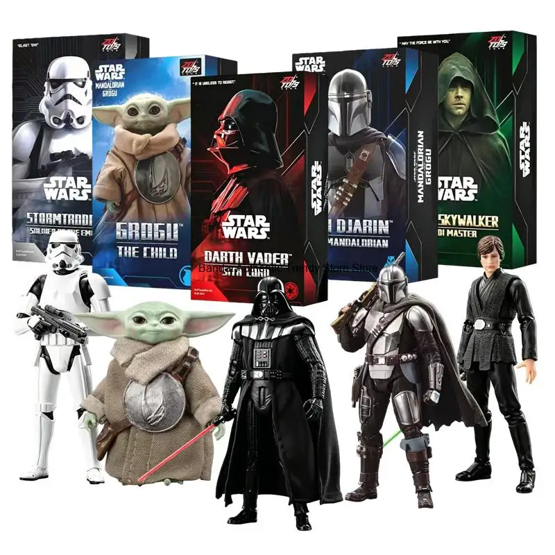 zd-toys-1-10-スターウォーズ-フィギュア-ダース・ベイダー-ルーク・スカイウォーカー-ストームトルーパー-グロッグ-ベイビーヨーダ-マンダロリアン-アクションフィギュア-子供向けおもちゃ