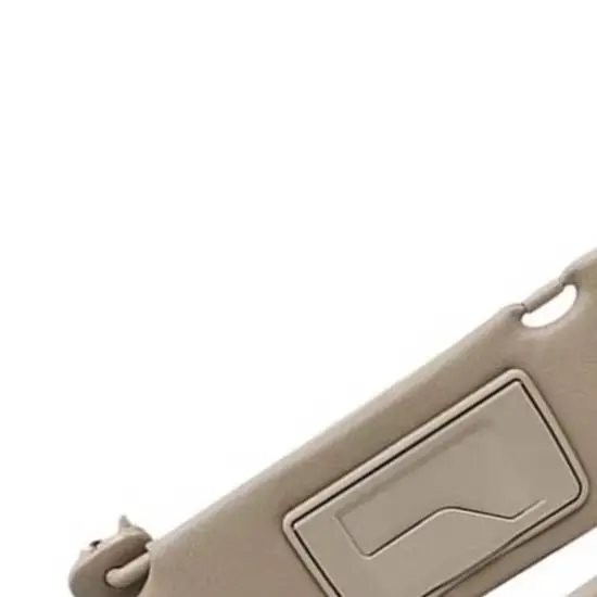 2pcs Car Sun Visor Makeup Mirror Sun Shielding Board For Toyota For Corolla 03-08 Plastic For Beige Car Replacement