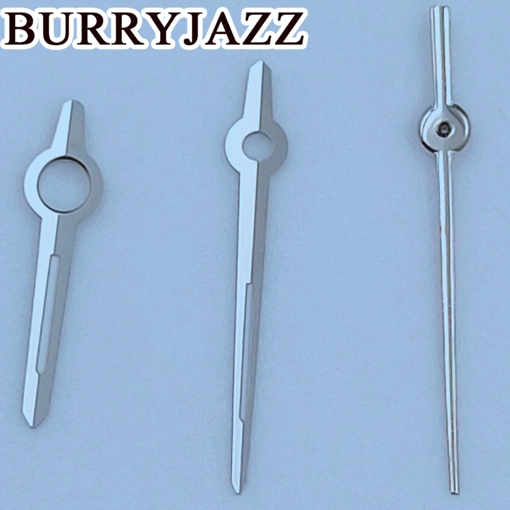 BURRYJAZZ NH35 NH36 NH38 7S26 7S36 4R35 4R36 Watch Hands Silver Gold Hands Green Luminous