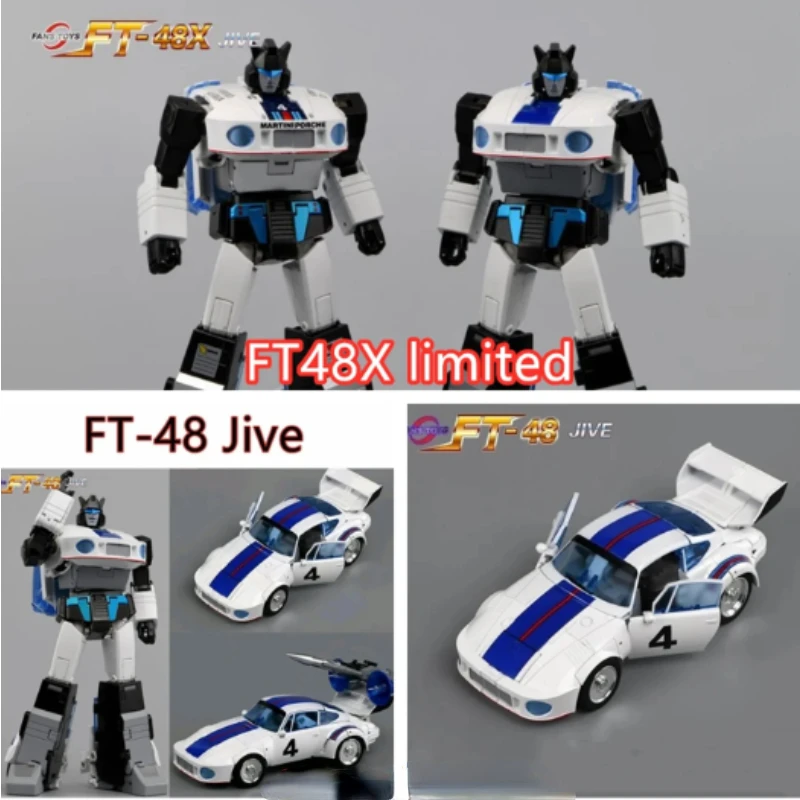 

NEW Transformation FansToys FT-48 FT48 FT-48X FT48X Limit Jive Jazz Mp Ratio Action Figure 3rd Party Robot Toy Model With Box