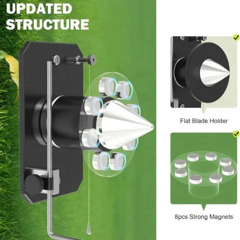 

Flexible Adjustable Lawn Mower Blade leveler Providing Multiple Positions For Different 87HA