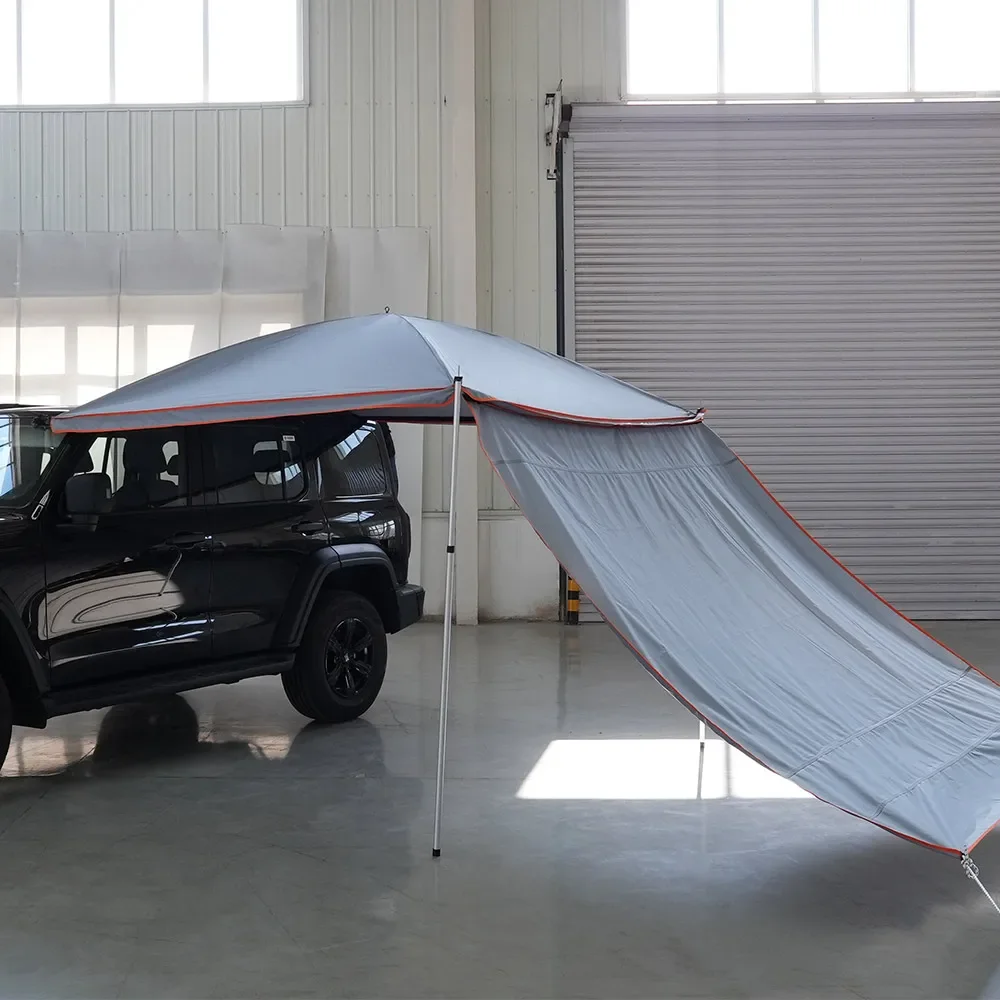 Car Side Awning Camping Outdoor 4X4 Offroad Suv Car Roof Tailgate Shade Awning Tent For Car Camping