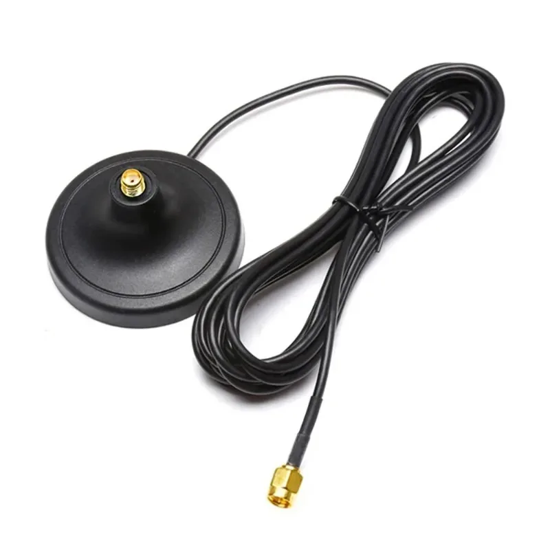 Antenna Extension Cable 3M Length SMA Male To Female WiFi Magnetic Base for Router Wireless Network Card Car Accessories 1Pcs