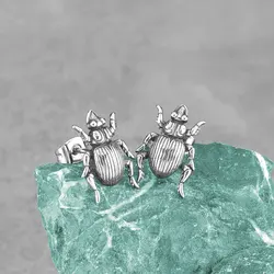Stainless Steel Fashion Tiny Earrings Shithead Men Hip-hop Personalized Accessories Retro Biker Girl Jewelry Gifts Wholesale