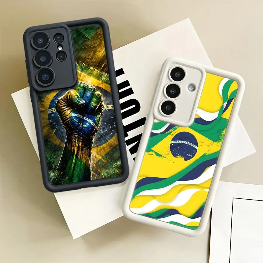 Football Flag Match Phone Cover Case for Samsung Galaxy S26 Ultra S20FE S24 Plus S25 Edge S21 S25 S22 S24Ultra S23 FE