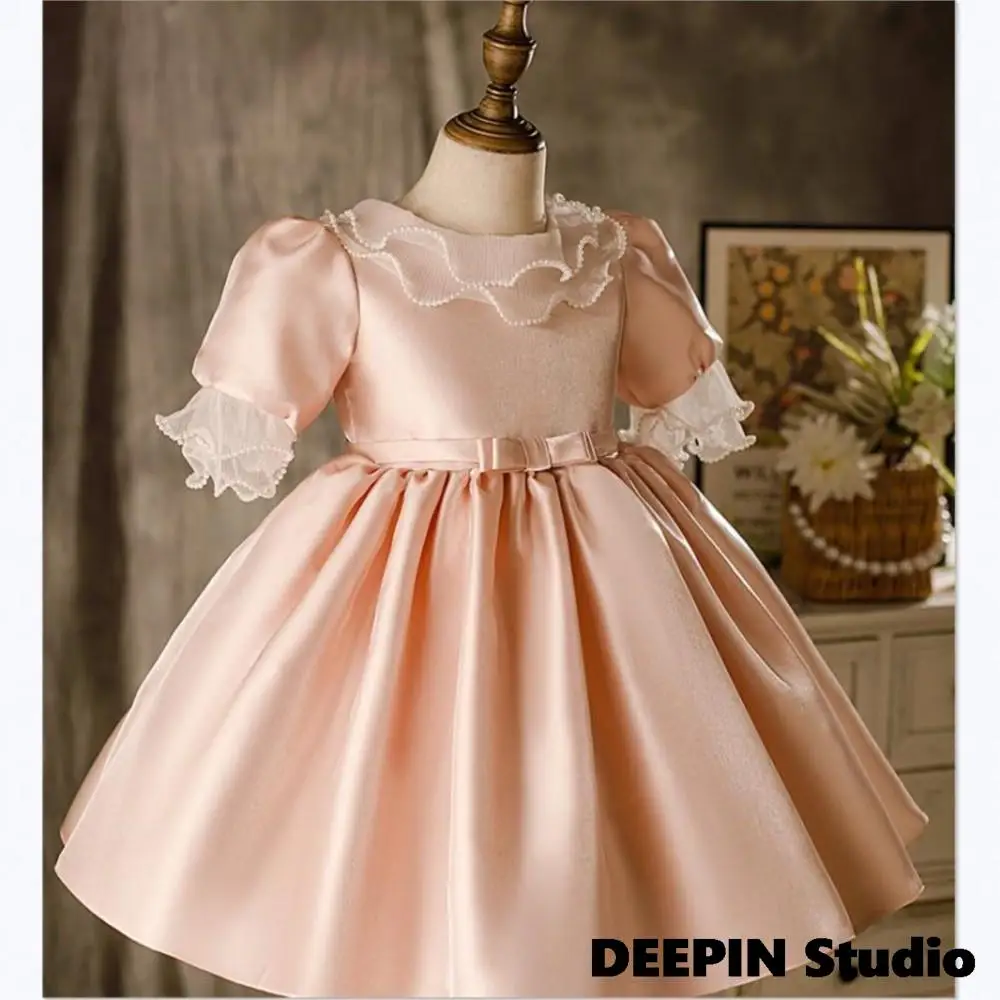 Children's Girls Lolita Dress for Baby Girls  2023 New Spanish Lolita Ball Gown Infant Royal Spain Kids  Princess Lovely Dresses