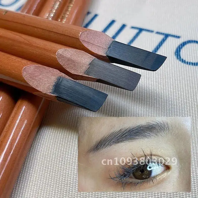 1 Art Show ดินสอเขียนคิ้ว Shezi Professional Eye Makeup Artist กันน้ํา Wild ดินสอเขียนคิ้ว Line Design Root และ Branch