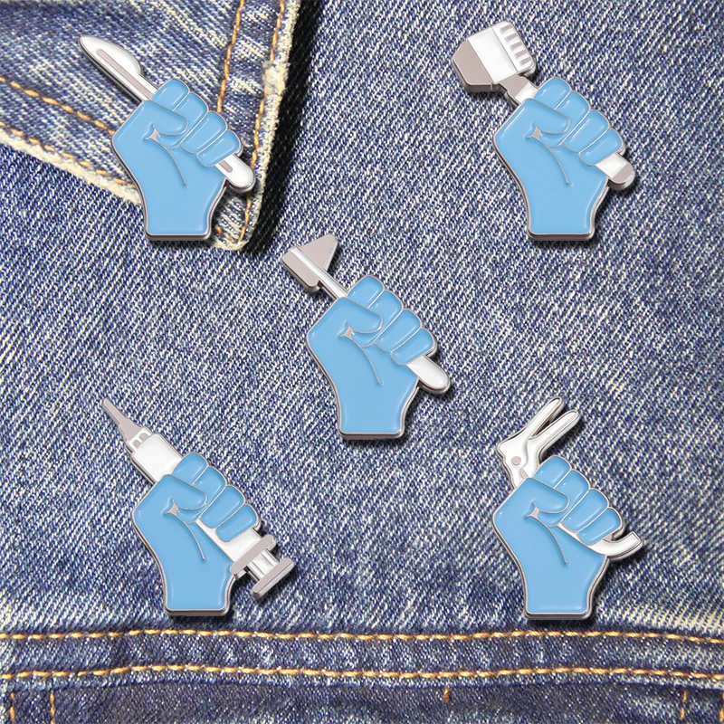 Medical Operation Enamel Pin Surgerry Medicine Backpack Brooches Clothes Laple Badges For Doctor Nurse