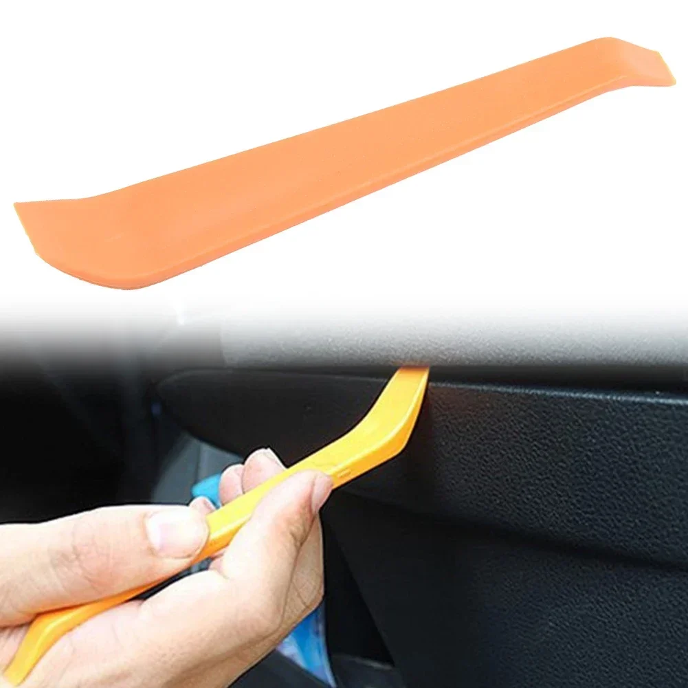 Orange Car Door Trim Panel Tool Installer Tool For Car Door Clip Panel Crowbar Removal Car Stereo Disassembly Tool