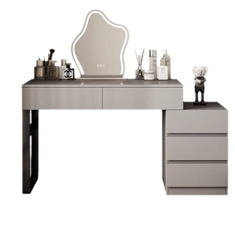 

Home bedroom dresser modern simple small makeup table small apartment chest makeup cabinet integrated storage table