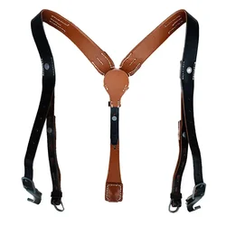 WW2 German Belt Retro Y-shaped Straps Outdoor Accessories Camera Sling Shoulder Shirt Braces Tactical Sling Belt